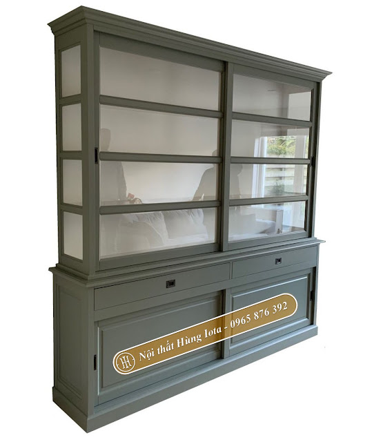 Tủ kính đựng đồ 4 tầng đẹp giá rẻ