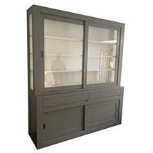 Tủ đựng sản phẩm cho cửa hàng đa tính năng màu xám giá rẻ TSP71