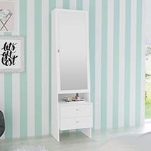 Tủ gương toàn thân decor thông minh tiện lợi