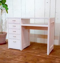 Bàn làm nail đa năng mặt kính – bàn làm việc nhiều ngăn màu trắng BLN11