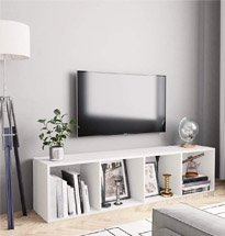 Kệ gỗ 4 ngăn đơn giản decor phòng khách, phòng ngủ gia đình TDD64