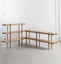 Kệ gỗ lắp ghép thông minh decor KG88