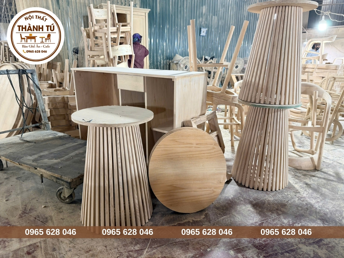 Sản xuất bàn ghế ăn gỗ tại Tuyên Quang