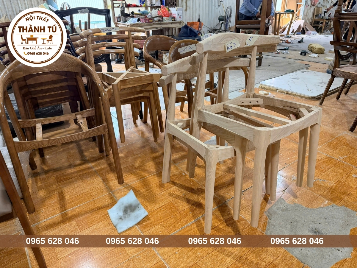 Sản xuất bàn ghế ăn ở Hải Dương theo yêu cầu