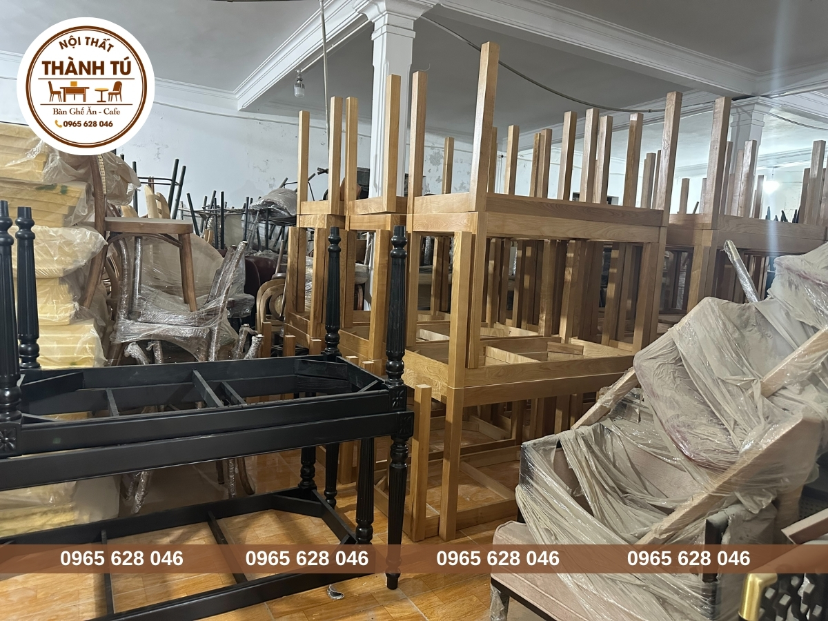 Xưởng sản xuất bàn ghế ăn ở Bắc Ninh theo yêu cầu