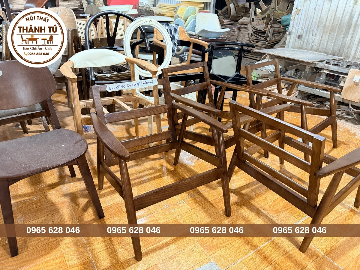 Xưởng sản xuất bàn ghế ăn gỗ ở Đồng Nai