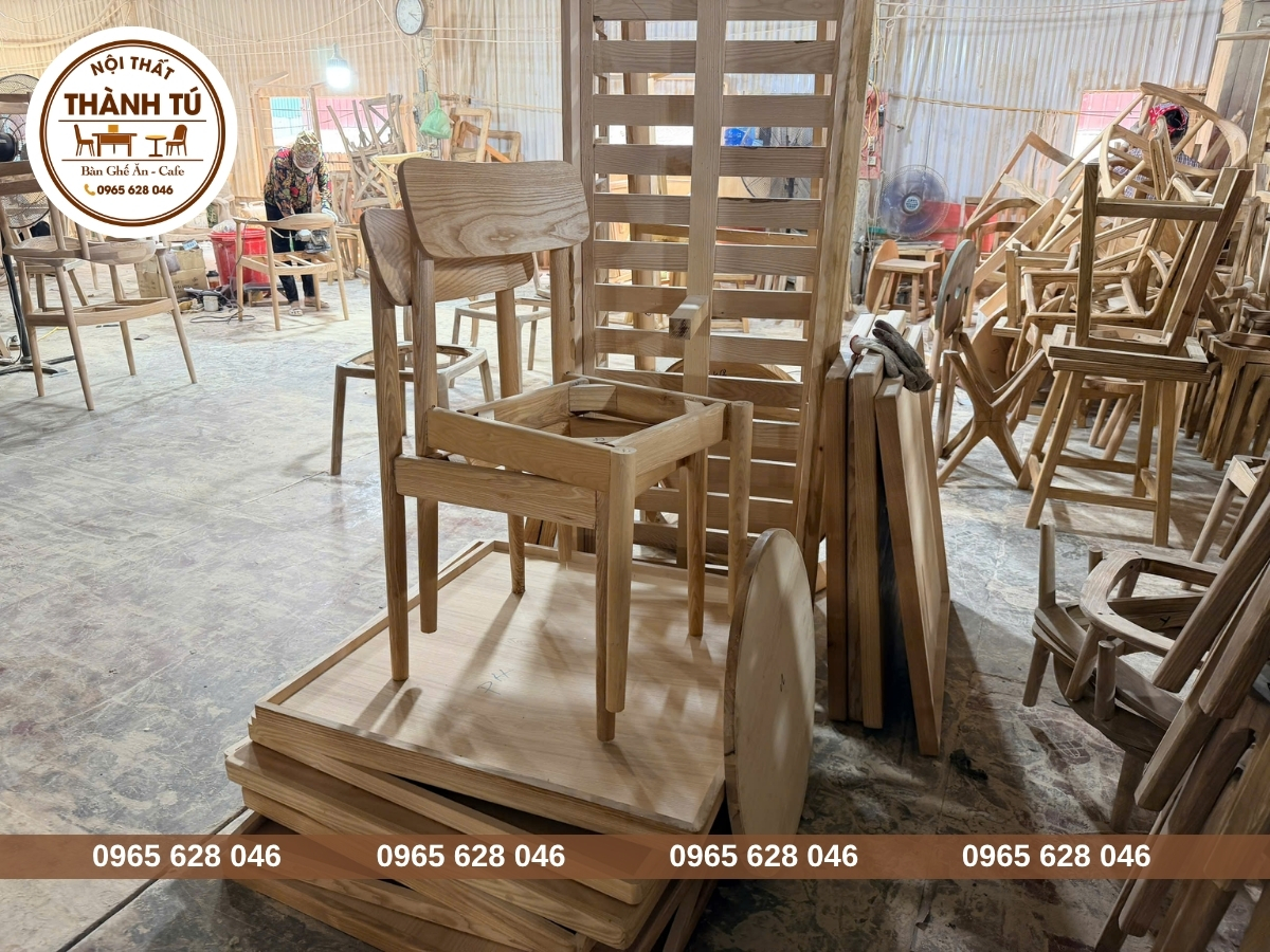 Xưởng sản xuất bàn ghế trà sữa ở Ninh Thuận chuyên nghiệp