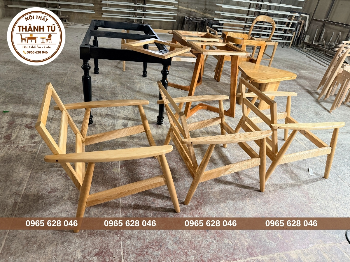 Xưởng sản xuất bàn ghế trà sữa ở Quảng Nam đẹp, giá cạnh tranh
