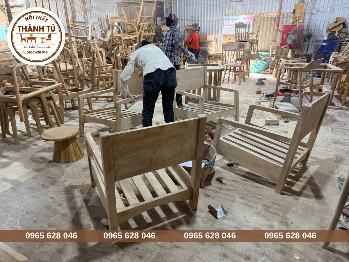 Xưởng sản xuất bàn ghế trà sữa ở Tiền Giang đẹp, giá tốt