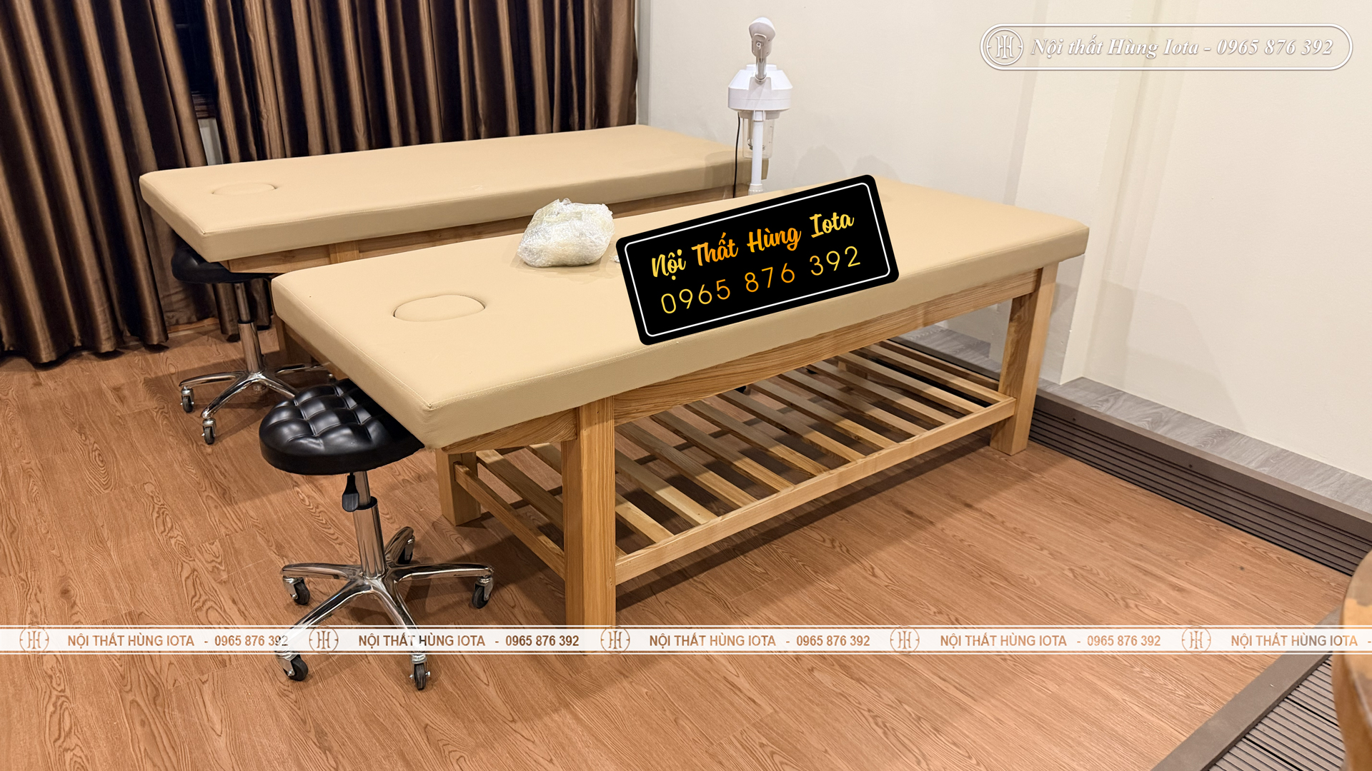 Lắp Đặt Giường Massage Body Ở Tây Hồ Cho Hada Spa