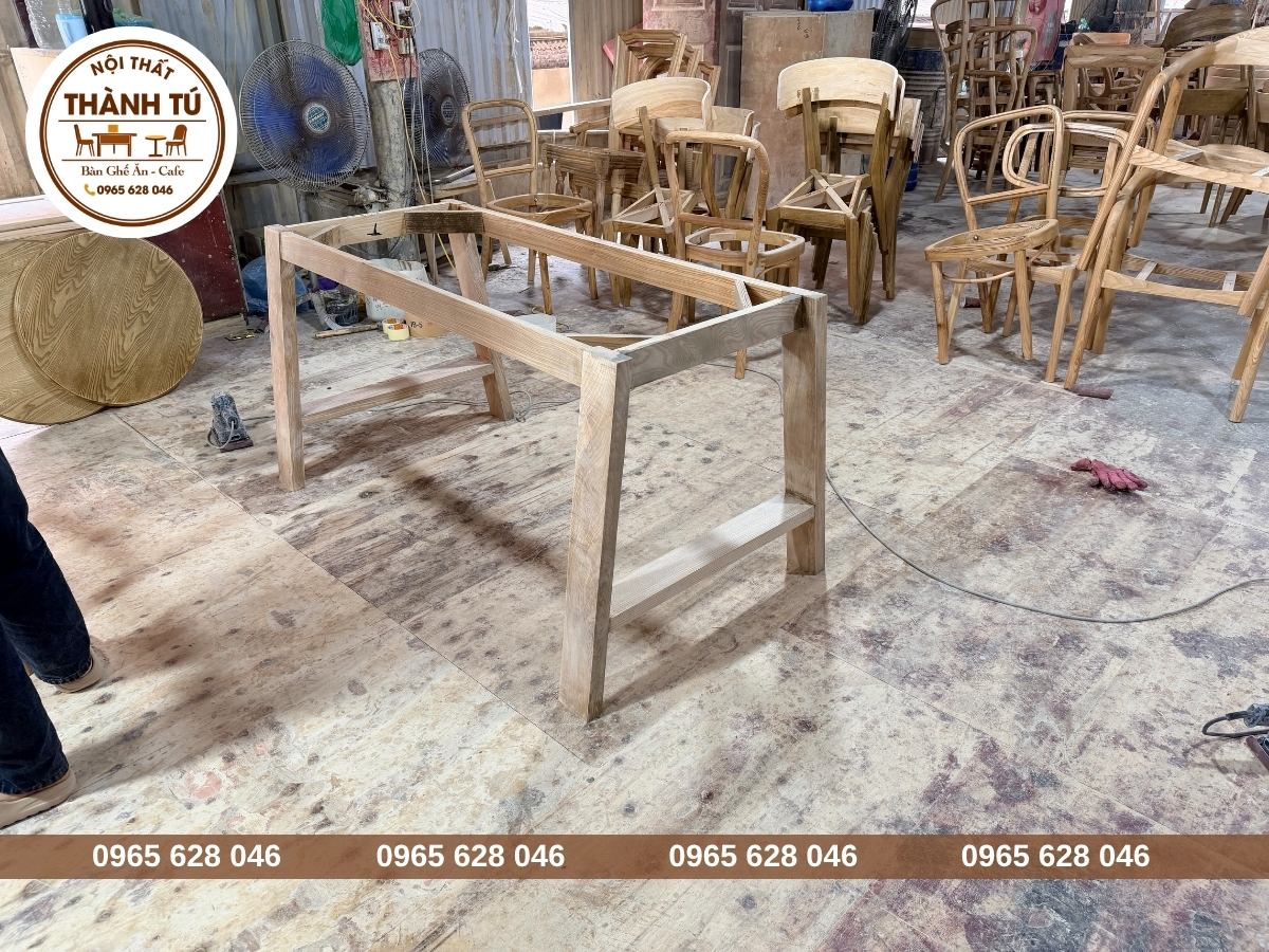 Xưởng sản xuất bàn ghế trà sữa ở Kiên Giang theo yêu cầu