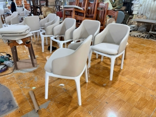 Thumb ghế ăn Grace bọc da
