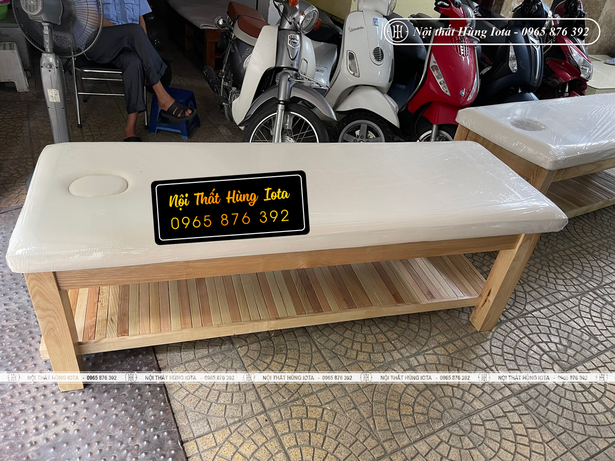 Lắp Đặt Giường Massage Đệm Mềm Ở Hai Bà Trưng Cho Emma Lab Spa