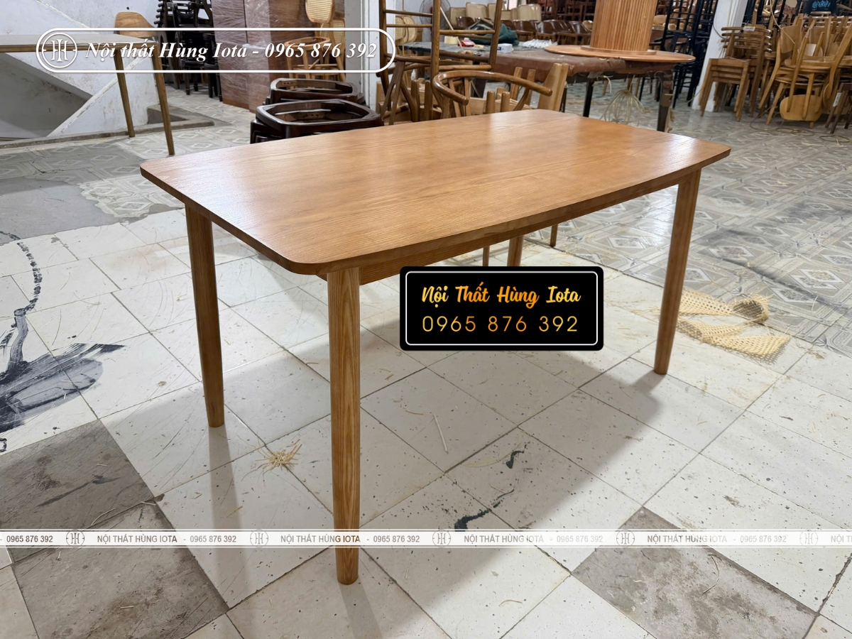 Thumb Bàn ăn 4 ghế màu gỗ