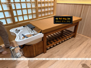 Xưởng sản xuất giường gội đầu ở Mỹ Đình