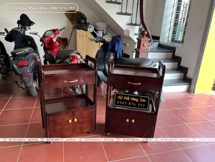 Xe đẩy phòng khám đông y tiện lợi, thiết kế theo yêu cầu