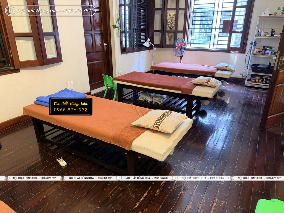 Xưởng sản xuất giường massage trị liệu theo yêu cầu