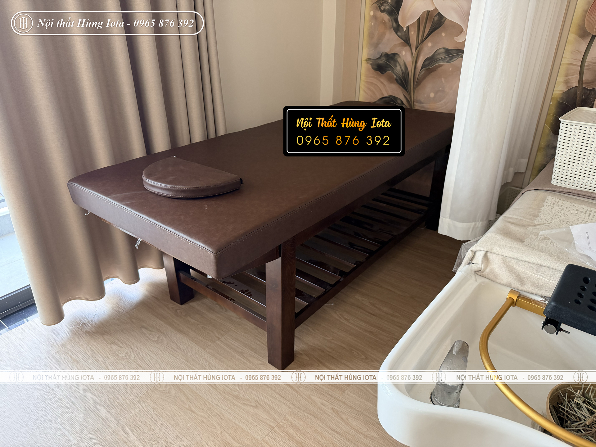 Giường massage body ở Long Biên - Hạnh An Wellness